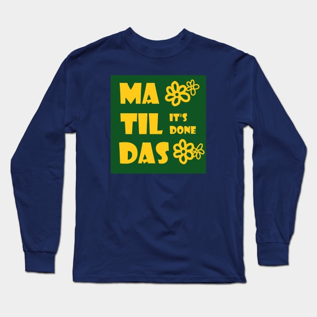 matildas Long Sleeve T-Shirt by zzzozzo